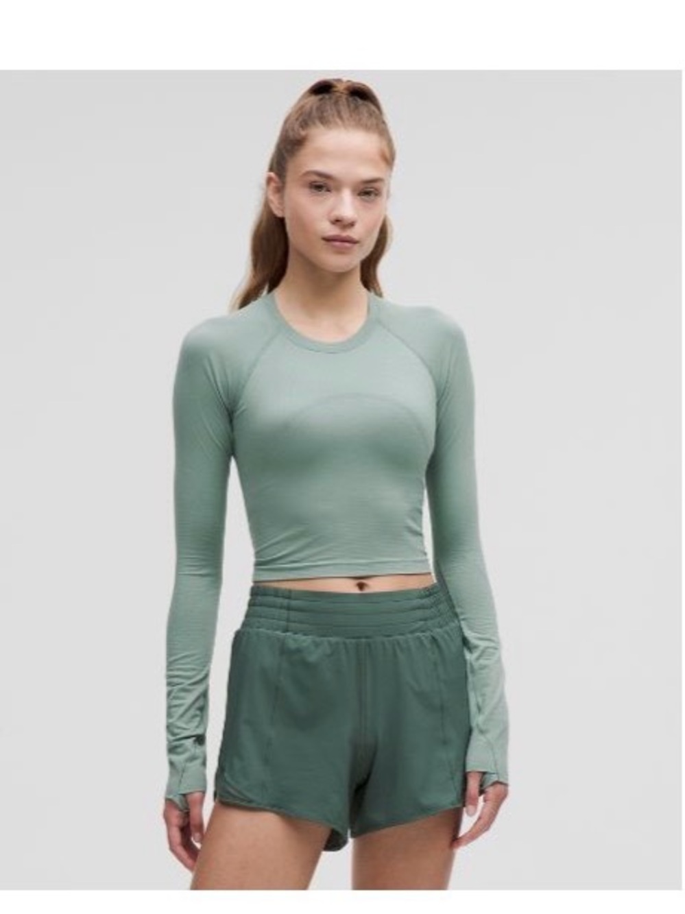 lululemon Swiftly Tech Cropped Long-Sleeve Shirt 2.0